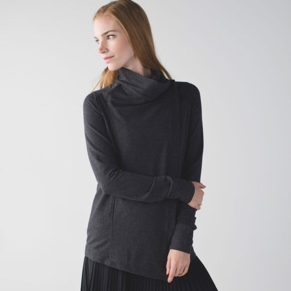 Lululemon Coast Wrap II Cotton Jacket Size  2